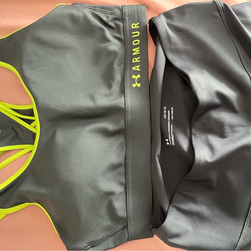 Under armor green set